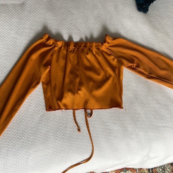 Cropped long sleeve shirt - Picture 4 of 4